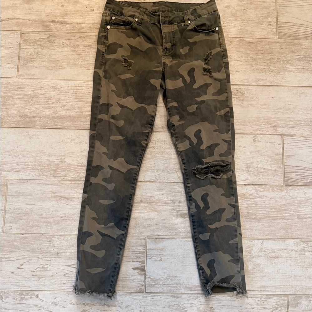 Urban Camo Skinny Jeans for Women
